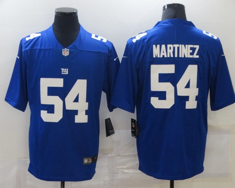 Men's New York Giants Blake Martinez #54 Blue Jersey