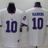 Men's New York Giants Eli Manning #10 White Jersey