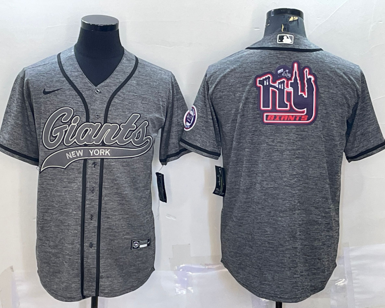 Men's New York Giants Gray Jersey