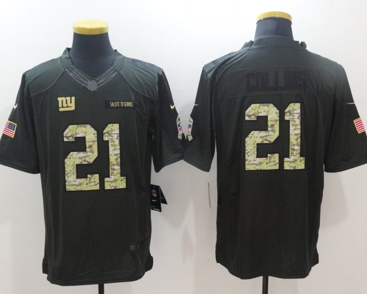 Men's New York Giants Landon Collins #21 Black Jersey