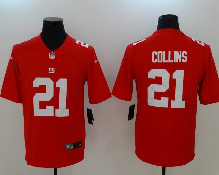 Men's New York Giants Landon Collins #21 Red Jersey