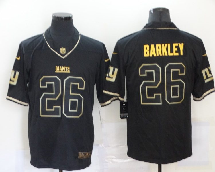 Men's New York Giants Saquon Barkley #26 Black Jersey