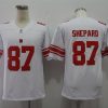 Men's New York Giants Sterling Shepard #87 White Jersey
