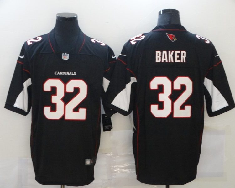 Men's Arizona Cardinals Budda Baker #32 Black Jersey