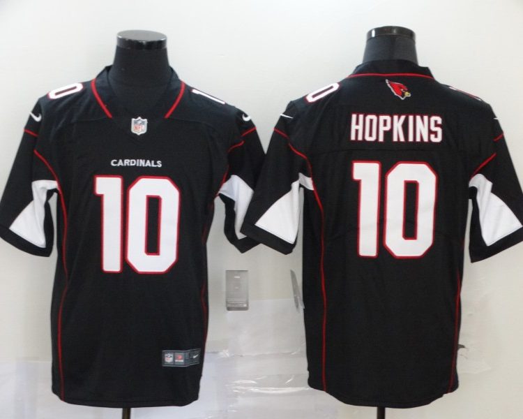 Men's Arizona Cardinals DeAndre Hopkins #10 Black Jersey