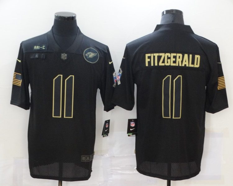 Men's Arizona Cardinals Larry Fitzgerald #11 Black Jersey