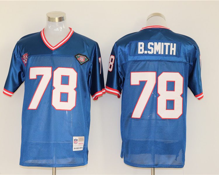 Men's Buffalo Bills Bruce Smith Mitchell & Ness Blue Legacy Jersey