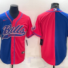 Men's Buffalo Bills Royal/Red Blank Jersey