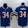 Men's Buffalo Bills Thurman Thomas #34 Blue Jersey