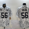 Men's New York Giants Lawrence Taylor #56 Arctic Camo 2024 Salute to Service Retired Limited Jersey