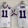Men's New York Giants Phil Simms Mitchell & Ness White Legacy Jersey