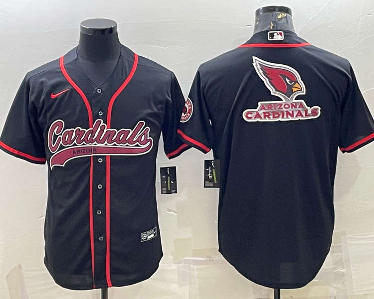 Men's Arizona Cardinals Black Jersey