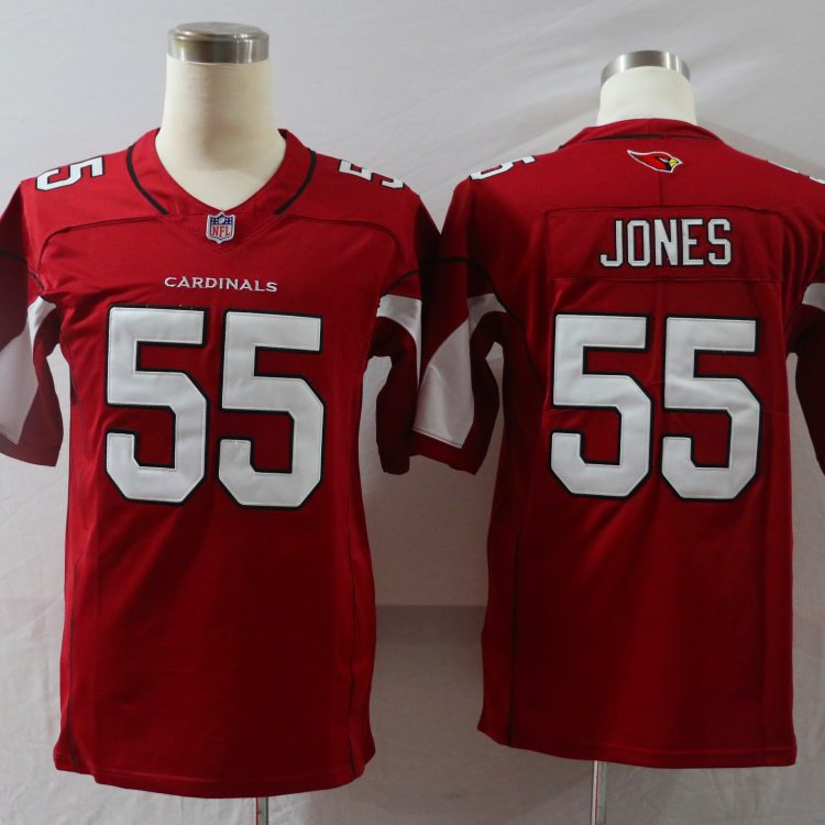 Men's Arizona Cardinals Chandler Jones #55 Red Jersey