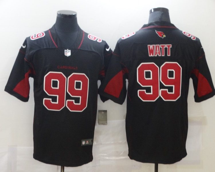 Men's Arizona Cardinals J.J. Watt #99 Black Jersey