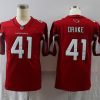 Men's Arizona Cardinals Kenyan Drake #41 Red Jersey