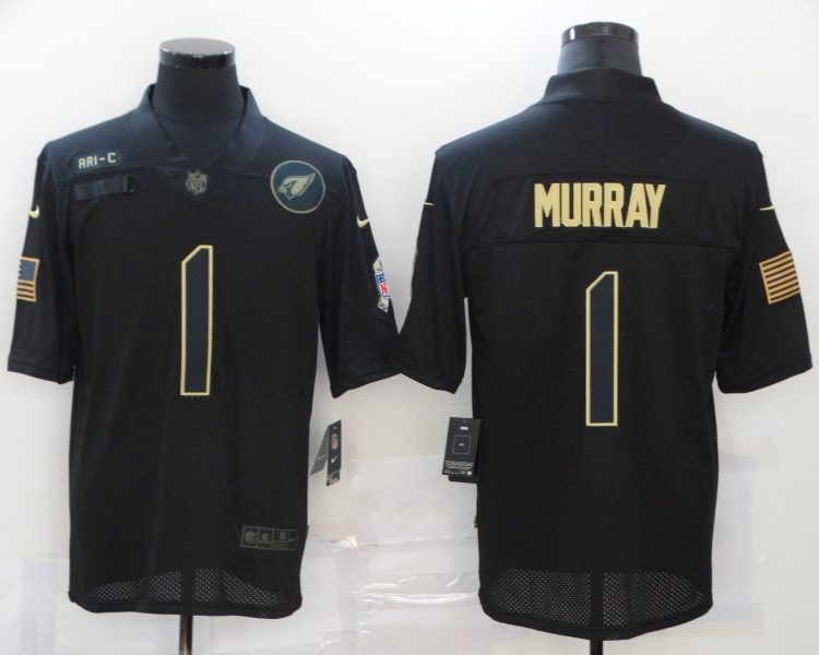 Men's Arizona Cardinals Kyler Murray #1 Black Jersey