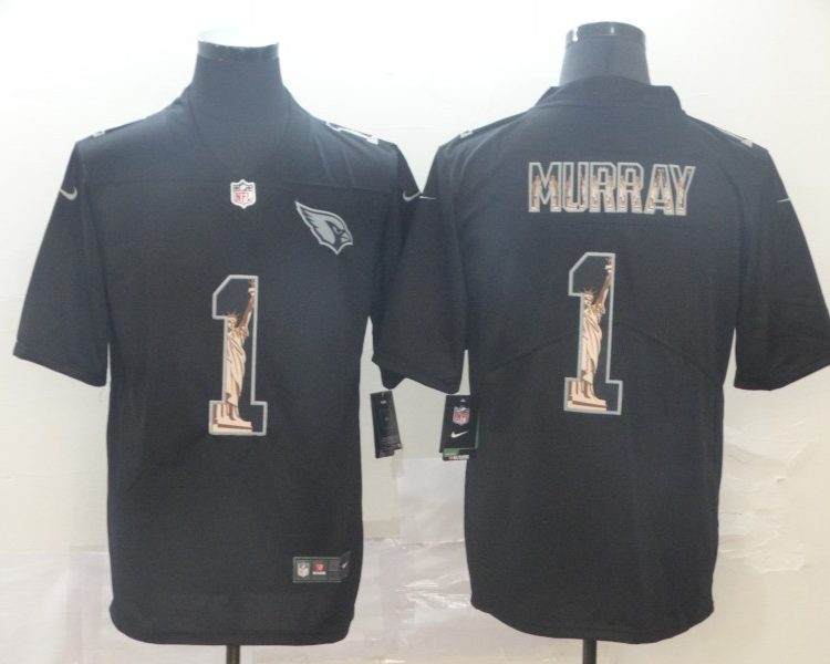 Men's Arizona Cardinals Kyler Murray #1 Black Jersey