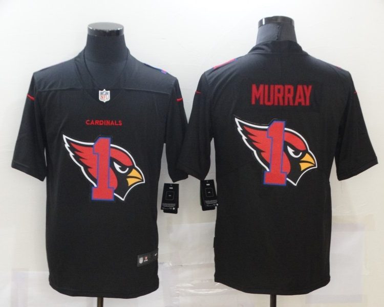 Men's Arizona Cardinals Kyler Murray #1 Black Team Jersey