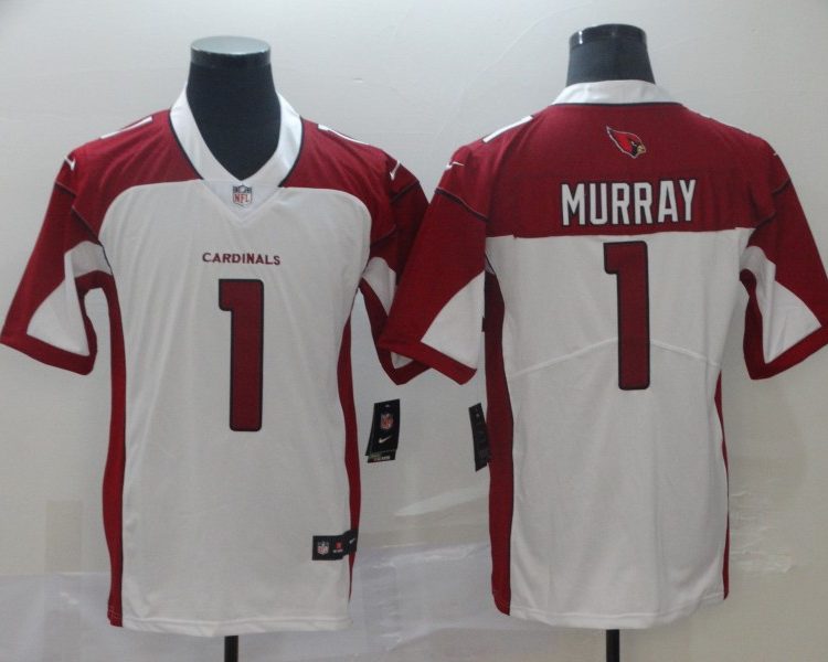 Men's Arizona Cardinals Kyler Murray #1 Jersey - White