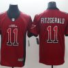 Men's Arizona Cardinals Larry Fitzgerald #11 Red Jersey