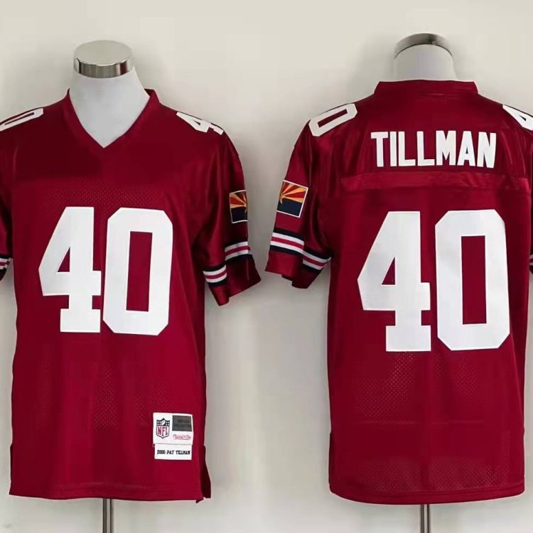 Men's Arizona Cardinals Pat Tillman Mitchell & Ness Cardinal Legacy Jersey