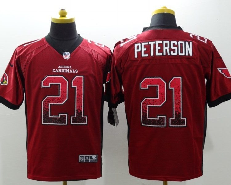 Men's Arizona Cardinals Patrick Peterson #21 Red Jersey