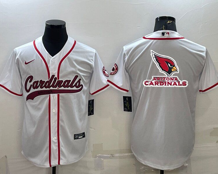 Men's Arizona Cardinals White Jersey