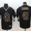 Men's New Orleans Saints #41 Alvin Kamara Black Team Jersey