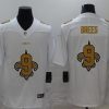Men's New Orleans Saints #9 Drew Brees White Jersey
