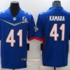 Men's New Orleans Saints Alvin Kamara #41 Blue All Star Jersey