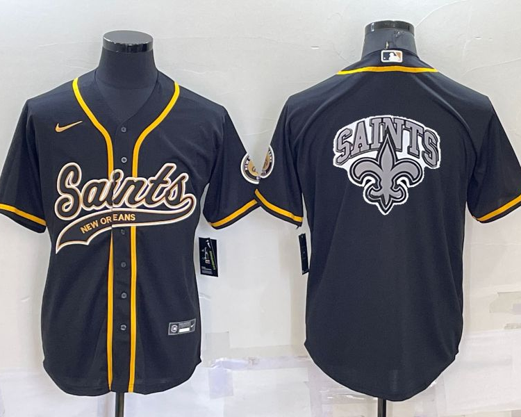 Men's New Orleans Saints Black Jersey