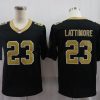 Men's New Orleans Saints Marshon Lattimore #23 Black Jersey