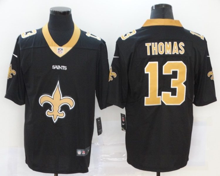 Men's New Orleans Saints Michael Thomas #13 Black Alternate Jersey