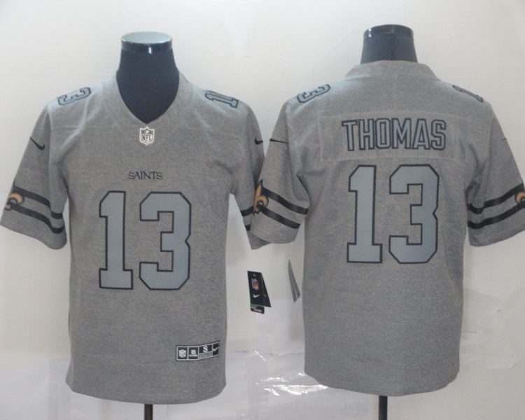 Men's New Orleans Saints Michael Thomas #13 Gray Jersey