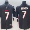 Men's Atlanta Falcons Bijan Robinson #7 Black Jersey