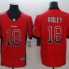 Men's Atlanta Falcons Calvin Ridley #18 Red Jersey