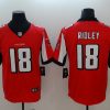Men's Atlanta Falcons Calvin Ridley #18 Red Jersey