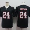 Men's Atlanta Falcons Devonta Freeman #24 Black Jersey