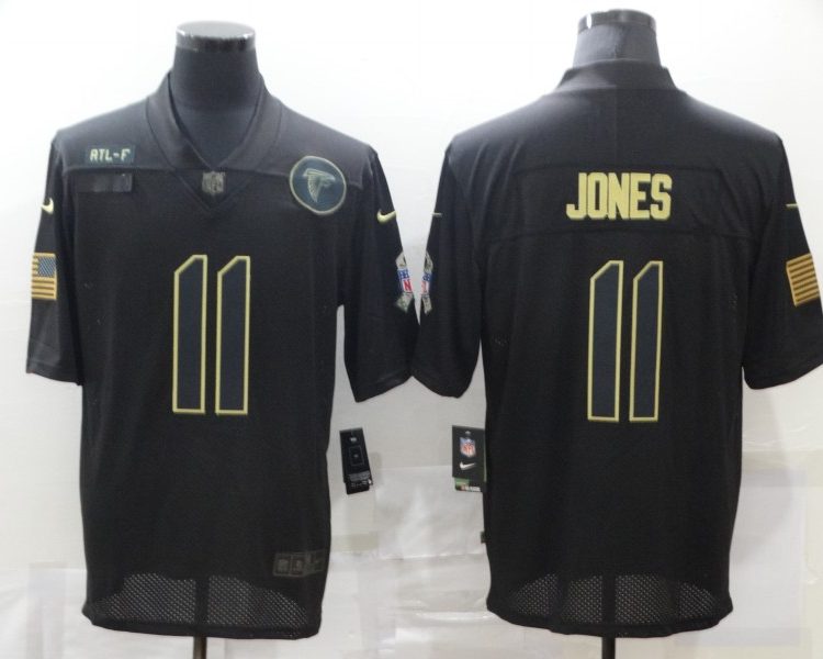 Men's Atlanta Falcons Julio Jones #11 Black Jersey