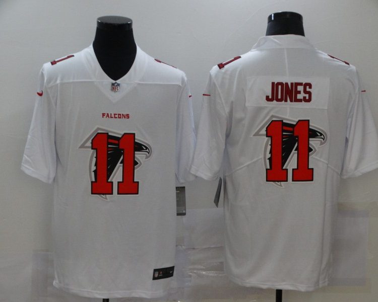 Men's Atlanta Falcons Julio Jones #11 White Jersey