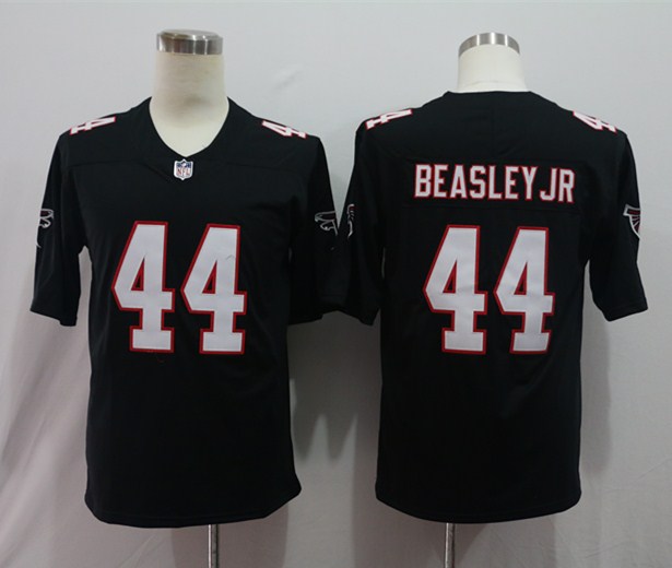 Men's Atlanta Falcons Vic Beasley Jr #44 Black Jersey