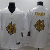 Men's New Orleans Saints #41 Alvin Kamara White Jersey