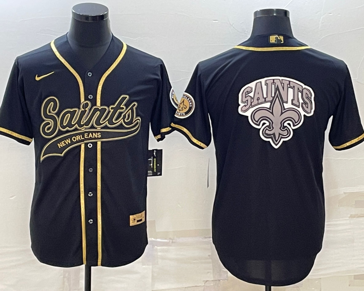 Men's New Orleans Saints Black Jersey
