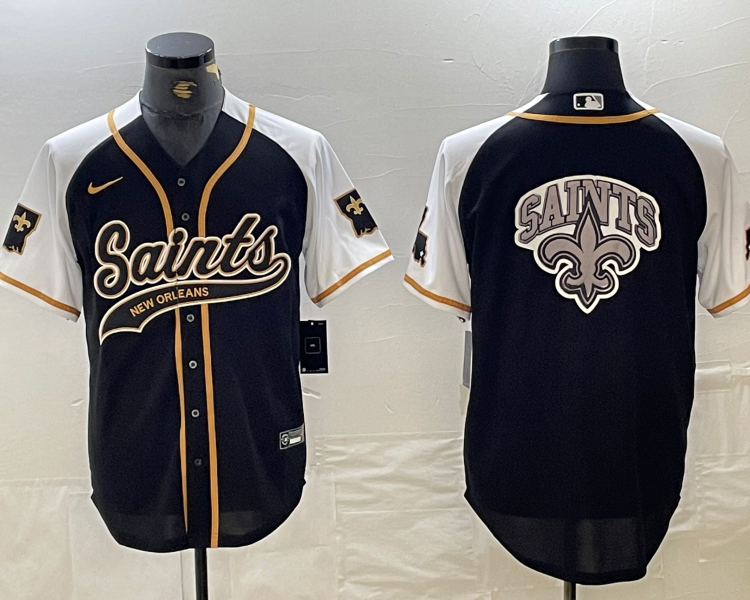 Men's New Orleans Saints Black Team Jersey