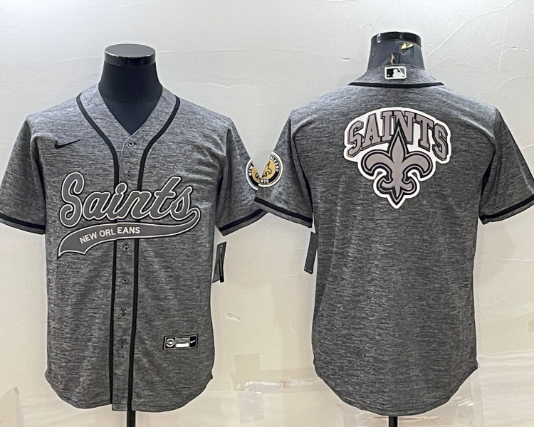 Men's New Orleans Saints Gray Jersey