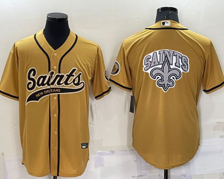 Men's New Orleans Saints Yellow Jersey