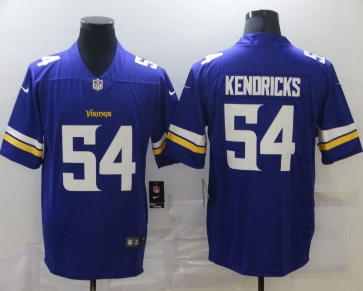 Men's Minnesota Vikings Eric Kendricks #54 Purple Jersey