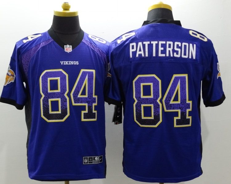 Men's Minnesota Vikings Cordarrelle Patterson #84 Purple Jersey