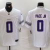 Men's Minnesota Vikings Ivan Pace Jr #0 White Alternate Vapor F.U.S.E. Elite Jersey