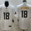 Men's Minnesota Vikings Justin Jefferson #18 White Jersey